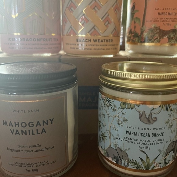 🆕THREE BATH & BODY WORKS Retired New Scents Single Wick Mason Candle YOU PICK🆕 - Picture 4 of 5